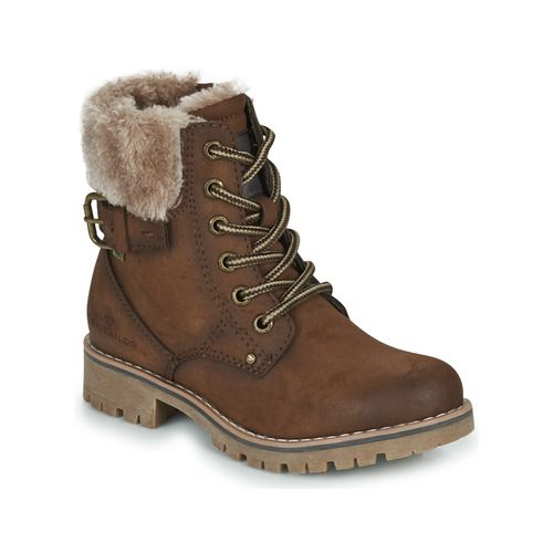 Stivaletti bambina ragazza Tom Tailor 4270801-WHISKY Marrone, moda autunnale, scarpe da bambini eleganti e comode, perfette per ogni occasione.