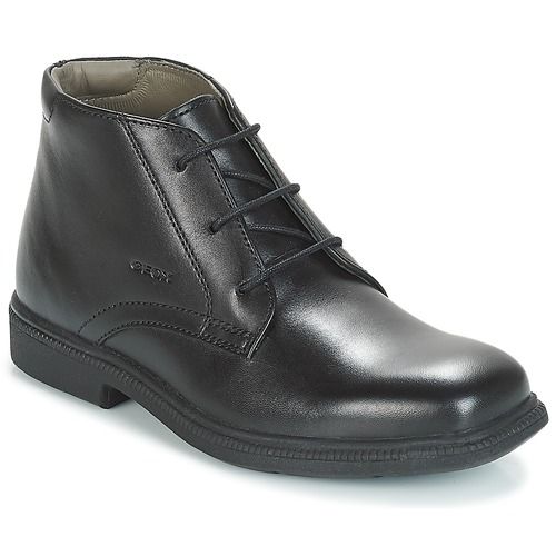 Stivaletti bambino ragazzo Geox JR FEDERICO Nero, dal design elegante e moderno, ideali per ogni occasione. Realizzati in materiali di alta qualità, questi stivali offrono comfort e durata. Perfetti per l'abbigliamento giornaliero, garantiscono piede caldo e protetto. Acquista ora i Geox JR FEDERICO per un look trendy e pratico!