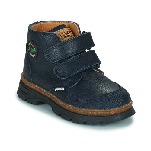 Stivaletti bambino ragazzo Pablosky 507023 Marine, scarpe casual eleganti, ideali per la stagione invernale, comfort ottimale, design trendy, suola antiscivolo, materiale resistente e traspirante, adatti per attività quotidiane e uscite.