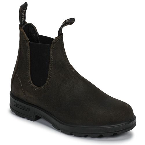 Stivaletti Uomo Blundstone ORIGINAL SUEDE CHELSEA BOOTS Kaki, eleganti e versatili, ideali per ogni occasione. Realizzati in morbido suede, offrono comfort e stile senza tempo. Perfetti per l'uomo moderno che cerca qualità e design. Acquista i tuoi Blundstone Kaki per un look impeccabile!