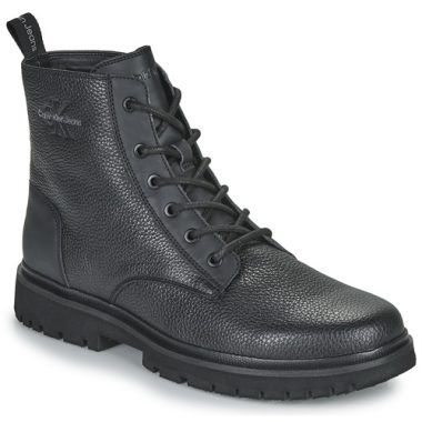 Stivaletti Uomo Calvin Klein Jeans EVA MID LACEUP BOOT LTH in Nero, eleganti e versatili, ideali per ogni occasione. Realizzati in pelle di alta qualità, questi stivaletti uniscono comfort e stile. Perfetti per outfit casual o formali, offrono una vestibilità comoda grazie al design con lacci. Acquista ora i tuoi stivaletti Calvin Klein Jeans per aggiungere un tocco di classe al tuo guardaroba.