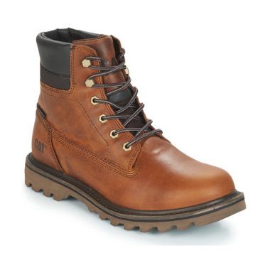 Stivaletti Uomo Caterpillar DEPLETE WP Marrone, robusti e impermeabili, ideali per ogni stagione. Design elegante e comfort ottimale, perfetti per escursioni e uso quotidiano. Scarpe Caterpillar di alta qualità per un look moderno e funzionale.