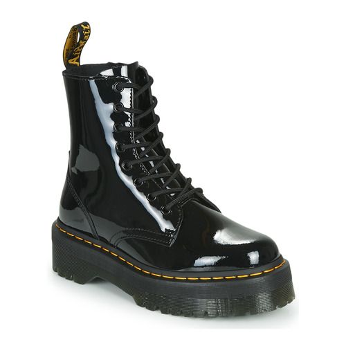 Stivaletti Uomo Dr. Martens JADON BLACK PATENT LAMPER Nero, caratterizzati da un design elegante e alla moda, ideali per un look grintoso. Questi stivaletti in pelle lucida offrono comfort e durata, perfetti per ogni occasione. Scegli il tuo stile con i Dr. Martens Jadon, un must-have nel tuo guardaroba.