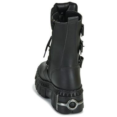 Stivaletti uomo New Rock WALL 1473 VEGAN Nero New Rock 8445370579565 4