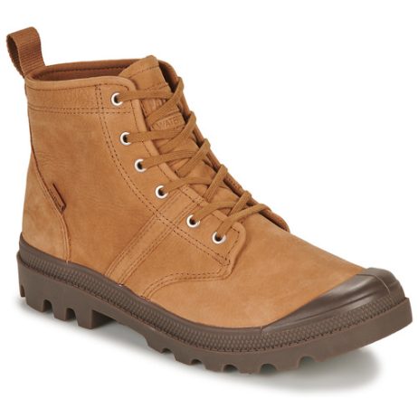 Palladium leer heren best sale