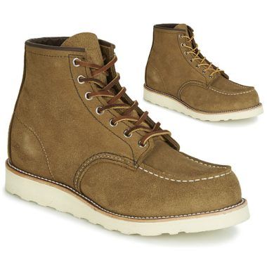 Stivaletti uomo Red Wing CLASSIC Beige - Eleganti e robusti stivaletti in pelle, ideali per un look casual e trendy. Perfetti per ogni occasione, questi stivaletti offrono comfort e durabilità. Scopri il fascino senza tempo del modello Red Wing CLASSIC in beige, perfetti per l'uomo moderno. Acquista ora per un tocco di stile al tuo guardaroba!