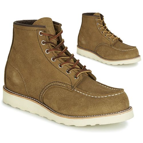 Stivaletti uomo Red Wing CLASSIC Beige - Eleganti e robusti stivaletti in pelle, ideali per un look casual e trendy. Perfetti per ogni occasione, questi stivaletti offrono comfort e durabilità. Scopri il fascino senza tempo del modello Red Wing CLASSIC in beige, perfetti per l'uomo moderno. Acquista ora per un tocco di stile al tuo guardaroba!