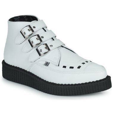 Stivaletti Uomo TUK POINTED CREEPER 3 BUCKLE BOOT Bianco, eleganti e alla moda. Design unico con tre fibbie, perfetti per ogni occasione. Ideali per completare il tuo outfit con stile e comfort. Disponibili online per un acquisto facile e veloce.