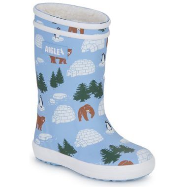 Stivali Aigle per bambina ragazza modello LOLLY POP F PT2 di colore blu, ideali per la stagione autunnale e invernale. Realizzati con materiali di alta qualità per garantire comfort e impermeabilità, questi stivali sono perfetti per le attività all'aperto. Design accattivante e pratico, con suola antiscivolo per una migliore aderenza. Perfetti per scuola, passeggiate e avventure quotidiane. Acquista ora gli stivali Aigle LOLLY POP F PT2 e assicurati stile e funzionalità per le tue piccole!