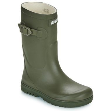 Stivali Aigle per bambina ragazza WOODY-POP 2 Kaki, ideali per affrontare la pioggia e le avventure all'aperto. Realizzati con materiali di alta qualità, offrono comfort e stile. Perfetti per l'autunno e l'inverno, questi stivali sono resistenti e facili da indossare. Acquista ora per garantire ai tuoi bambini calzature pratiche e colorate!