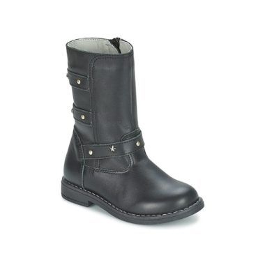 Stivali bambina ragazza Citrouille et Compagnie ELZA in colore nero, eleganti e versatili, ideali per l'autunno e l'inverno. Realizzati con materiali di alta qualità, offrono comfort e stile per le giovani fashioniste. Perfetti per ogni occasione, dall'uso quotidiano alle occasioni speciali. Acquista ora per garantire alla tua bambina un look alla moda!