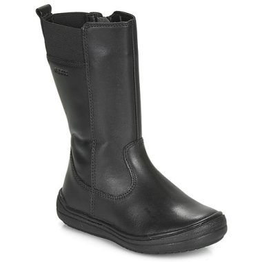 Stivali bambina ragazza Geox J HADRIEL GIRL in colore nero, ideali per la stagione invernale. Realizzati con materiali di alta qualità, offrono comfort e stile per ogni occasione. Perfetti per completare il look delle più piccole, con suola antiscivolo e design trendy. Visita il nostro shop per scoprire di più su questi stivali Geox alla moda.