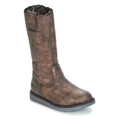 Stivali bambini ragazza Mod'8 ALTANA Nero, scarpe eleganti e alla moda per ragazze, stivali in pelle nera, ideali per ogni occasione, comodità e stile per l'autunno/inverno.