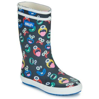 Stivali Aigle per bambino ragazzo modello LOLLY POP PLAY2 in blu, ideali per attività all'aperto, impermeabili e comodi. Perfetti per affrontare ogni avventura con stile. Acquista ora gli stivali Aigle LOLLY POP PLAY2 per garantire comfort e protezione ai tuoi bambini!