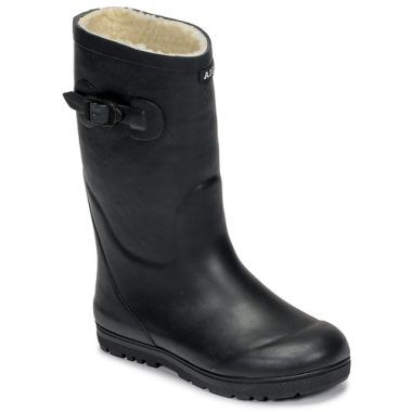 Aigle Stivali bambino ragazzo WOODY POP FUR Blu, stivali impermeabili e caldi, ideali per le attività all'aperto invernali. Design elegante e funzionale, perfetti per la neve e la pioggia, garantendo comfort e stile per il tuo bambino.