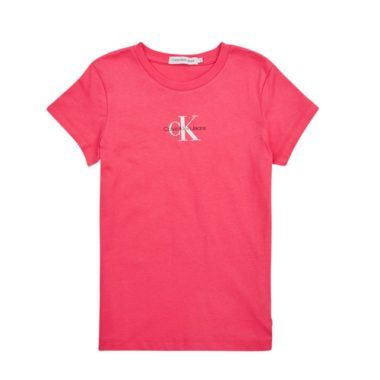 T-shirt ragazza Calvin Klein Jeans MICRO MONOGRAM TOP Rosa, elegante e trendy, ideale per un look casual. Realizzata con materiali di alta qualità, offre comfort e stile. Perfetta per ogni occasione, questa t-shirt è un must-have per il guardaroba delle giovani fashioniste. Acquista ora la T-shirt Calvin Klein Jeans e arricchisci il tuo outfit con un tocco di classe!