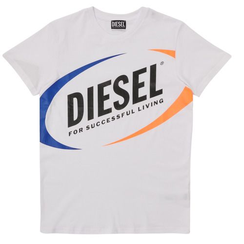 T-shirt ragazzo Diesel MTEDMOS Bianco, design moderne e alla moda, perfetta per un look casual. Realizzata in cotone di alta qualità, garantisce comfort e resistenza. Disponibile in diverse taglie, è l'ideale per ogni occasione. Acquista ora per un look trendy e rilassato!