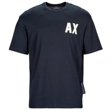 T-shirt Armani Exchange 6RZTNA in colore marine, maniche corte per uomo. Moda contemporanea e stile casual, ideale per outfit estivi. Realizzata con materiali di alta qualità, questa maglietta combina comfort e design elegante, perfetta per occasioni informali e attività quotidiane. Scegli il meglio con la T-shirt Armani Exchange.