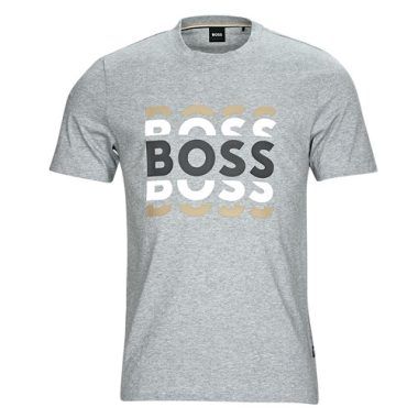 T-shirt maniche corte Uomo BOSS TIBURT 414 Grigio, moda maschile elegante, tessuto di alta qualità, design contemporaneo, stile casual e comodo, perfetta per ogni occasione. Acquista ora la BOSS TIBURT 414 Grigio e arricchisci il tuo guardaroba!