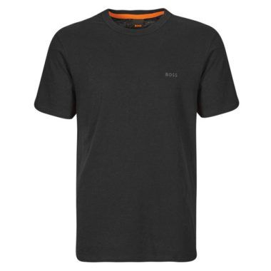 T-shirt uomo BOSS Tegood Nero, maniche corte, stile moderno e confortevole, ideale per outfit casual. Realizzata in morbido cotone, perfetta per ogni occasione. Acquista ora la tua T-shirt BOSS e aggiungi un tocco di eleganza al tuo guardaroba.