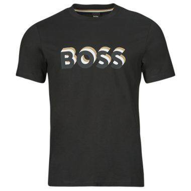 T-shirt uomo BOSS Tiburt 427 nero, maniche corte, ideale per un look casual elegante. Realizzata con materiali di alta qualità, offre comfort e stile. Perfetta per abbinamenti versatili, adatta per ogni occasione. Acquista ora la BOSS Tiburt 427 per un guardaroba alla moda.