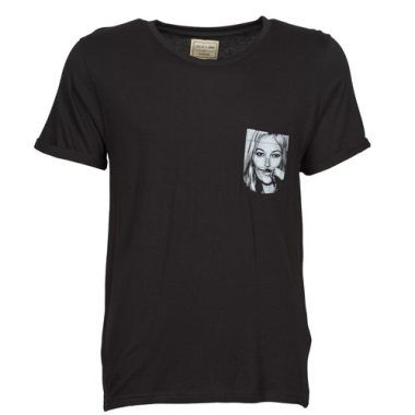 T-shirt uomo Eleven Paris KMPOCK Nero, maniche corte, tessuto leggero e traspirante, ideale per un look casual e alla moda. Perfetta per abbinamenti estivi, disponibile in diverse taglie. Scopri il comfort e lo stile unico di Eleven Paris.