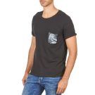 T-shirt  Eleven Paris  MARYLINPOCK MEN  Nero -  T-shirt maniche corteUomo - 3