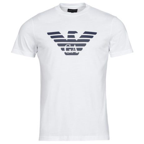 T-shirt maniche corte Emporio Armani 8N1TN5 Bianco per uomo, elegante e versatile, ideale per il casual quotidiano. Realizzata con materiali di alta qualità, questa t-shirt offre un taglio moderno e comfort. Aggiungila al tuo guardaroba per un look raffinato e alla moda.