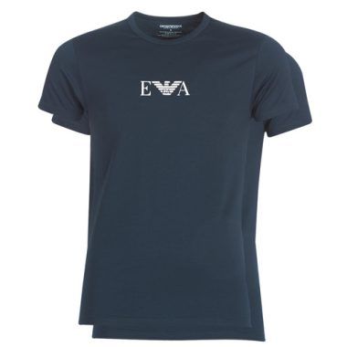 T-shirt uomo Emporio Armani CC715-PACK DE 2, maniche corte, colore marine, realizzata in materiale di alta qualità per un comfort ottimale. Stile elegante e moderno, ideale per outfit casual e occasioni informali. Disponibile in confezione da due, perfetta per gli amanti della moda. Acquista ora la T-shirt Emporio Armani e rinnova il tuo guardaroba con un tocco di classe.