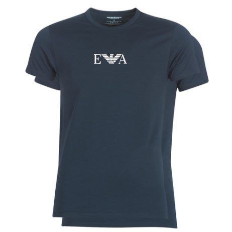 T-shirt uomo Emporio Armani CC715-PACK DE 2, maniche corte, colore marine, realizzata in materiale di alta qualità per un comfort ottimale. Stile elegante e moderno, ideale per outfit casual e occasioni informali. Disponibile in confezione da due, perfetta per gli amanti della moda. Acquista ora la T-shirt Emporio Armani e rinnova il tuo guardaroba con un tocco di classe.