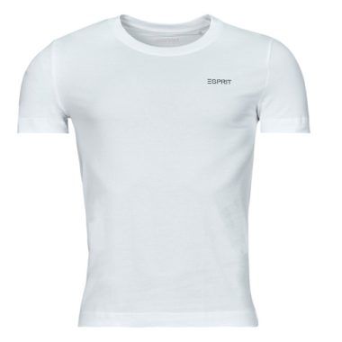 T-shirt uomo Esprit SUS F AW CN SS Bianco a maniche corte, realizzata in tessuto di alta qualità, perfetta per il casual everyday wear. Design elegante e moderno, ideale per ogni occasione. Acquista la T-shirt Esprit per un look fresco e alla moda.