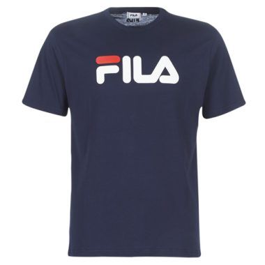 T-shirt uomo Fila BELLANO Marine maniche corte, moda casual, abbigliamento estivo, stile sportivo, tessuto di alta qualità, logo Fila, perfetta per attività all'aperto e tempo libero.