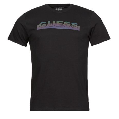T-shirt uomo Guess  SS BSC APEX TEE  Nero Guess 7620207748883
