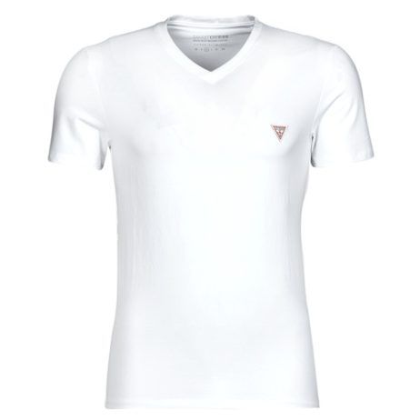 T-shirt uomo Guess VN SS CORE TEE Bianco, maniche corte, stile casual, logo Guess, moda maschile, abbigliamento estivo. Perfetta per un look fresco e alla moda. Disponibile ora per il tuo guardaroba.