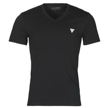 T-shirt uomo Guess VN SS CORE TEE Nero, t-shirt maniche corte di alta qualità, perfetta per look casual e quotidiani. Realizzata in cotone morbido, offre comfort e stile. Ideale per ogni occasione, da abbinare a jeans o pantaloni. Disponibile nel colore nero, un must-have nel guardaroba maschile.