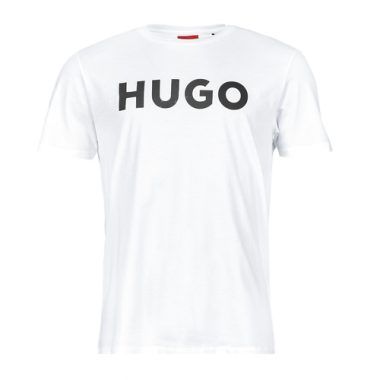 T-Shirt Uomo HUGO Dulivio Bianco maniche corte, elegante e trendy, realizzata in cotone di alta qualità. Perfetta per outfit casual e occasioni informali, offre comfort e stile. Acquista ora la T-Shirt HUGO Dulivio Bianco per un look moderno e versatile.