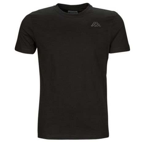 T-shirt Kappa CAFERS Nero maniche corte Uomo, elegante e versatile, ideale per outfit casual e sportivi. Realizzata in tessuto morbido e traspirante, offre comfort e stile. Perfetta per l'estate e le attività all'aperto, questa T-shirt Kappa è un must-have nel guardaroba maschile. Disponibile in diverse taglie.