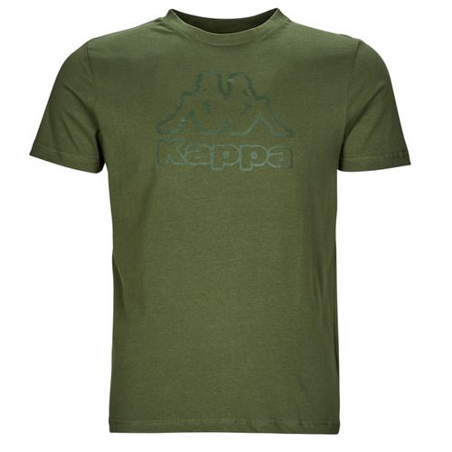 T-shirt Kappa CREEMY Kaki maniche corte per uomo, ideale per uno stile casual e trendy. Realizzata in cotone di alta qualità, questa maglietta combina comfort e versatilità, perfetta per ogni occasione. Disponibile in colore kaki, è un must-have nel guardaroba di ogni uomo.