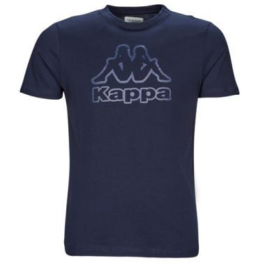 T-shirt Kappa CREEMY Marine da uomo a maniche corte, colore blu navy, realizzata in cotone morbido e traspirante. Perfetta per outfit casual e sportivi, ideale per la stagione estiva. Stile contemporaneo e logo Kappa distintivo sul petto. Acquista ora la tua T-shirt Kappa CREEMY Marine per un look fresco e alla moda.