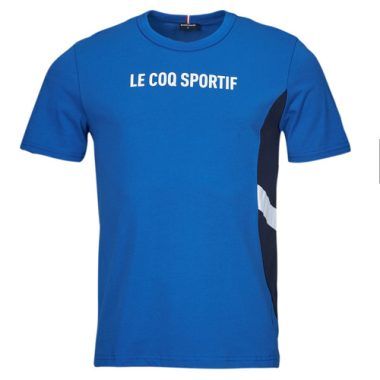 T-shirt uomo Le Coq Sportif SAISON 1 TEE SS N°2 M Blu, maniche corte, ideale per un look casual e sporty. Design elegante e moderno, realizzata con materiali di alta qualità per garantire comfort e traspirabilità. Perfetta per l'abbigliamento estivo o per attività all'aperto, questa t-shirt è un must-have nel guardaroba di ogni uomo. Disponibile in blu, combina stile e funzionalità per ogni occasione.