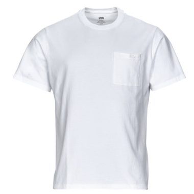 T-shirt Levis SS POCKET TEE RLX Bianco per uomo, maniche corte, ideale per un look casual e trendy. Realizzata con materiali di alta qualità, perfetta per ogni occasione. Disponibile in diverse taglie, questa T-shirt è un must-have nel tuo guardaroba.