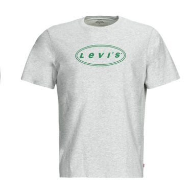 T-shirt uomo Levis SS RELAXED FIT TEE in grigio, maniche corte, ideale per un look casual e alla moda. Comoda e versatile, perfetta per ogni occasione. Acquista ora la T-shirt Levis per un stile senza tempo!