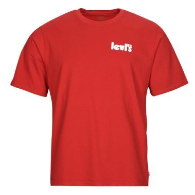 T-shirt uomo Levis SS RELAXED FIT TEE di colore rosso, maniche corte, perfetta per un look casual e alla moda. Realizzata con materiali di alta qualità, questa T-shirt offre comfort e stile per ogni occasione. Acquista ora la tua Levis SS RELAXED FIT TEE rossa per completare il tuo guardaroba maschile.