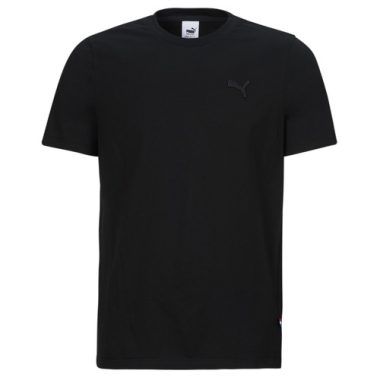 T-shirt uomo Puma BETTER ESSENTIALS MADE IN FRANCE, nera, maniche corte, stile casual, perfetta per ogni occasione. Scopri la qualità e il comfort di questo modello essenziale per il tuo guardaroba.