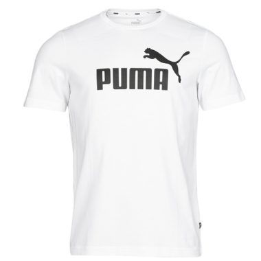 T-shirt uomo Puma ESS LOGO TEE Bianco, elegante maglietta a maniche corte con logo distintivo Puma, ideale per lo stile casual e sportivo. Perfetta per l'allenamento o il tempo libero, realizzata in materiale morbido e traspirante per il massimo comfort. Scegli la qualità Puma per un look moderno e alla moda.