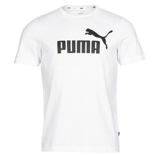 T-shirt uomo Puma ESS LOGO TEE Bianco, elegante maglietta a maniche corte con logo distintivo Puma, ideale per lo stile casual e sportivo. Perfetta per l'allenamento o il tempo libero, realizzata in materiale morbido e traspirante per il massimo comfort. Scegli la qualità Puma per un look moderno e alla moda.