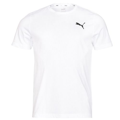 T-shirt uomo Puma ESS LOGO TEE Bianco, maniche corte, stile casual e moderno, ideale per il tempo libero e l'abbigliamento sportivo. Realizzata in cotone di alta qualità per comfort e traspirabilità, questa t-shirt si adatta perfettamente a ogni outfit. Perfetta per gli appassionati di moda e sport, la t-shirt Puma è un must-have nel guardaroba maschile.