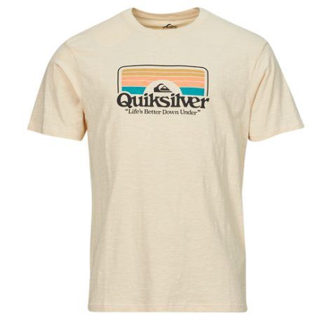 T-shirt uomo Quiksilver  STEP INSIDE SS  Bianco Quiksilver 3613379762058