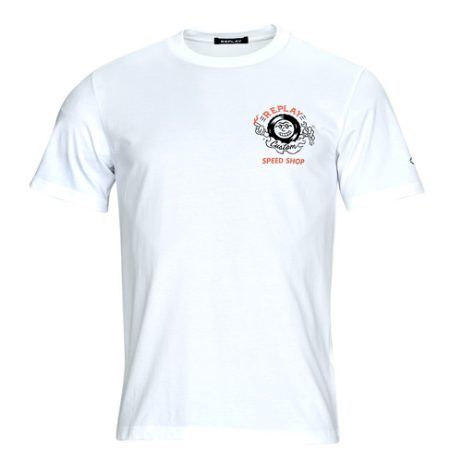 T-shirt uomo Replay  M6673  Bianco Replay 8059799626412