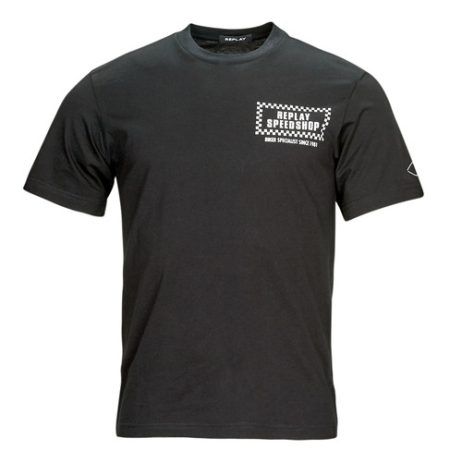 T-shirt maniche corte Uomo Replay M6699 Nero, elegante e sportiva, realizzata in cotone di alta qualità. Perfetta per un look casual e versatile, ideale per ogni occasione. Disponibile in diverse taglie, questa t-shirt è un must-have nel guardaroba maschile. Acquista ora la T-shirt Replay M6699 Nero per uno stile unico e contemporaneo.